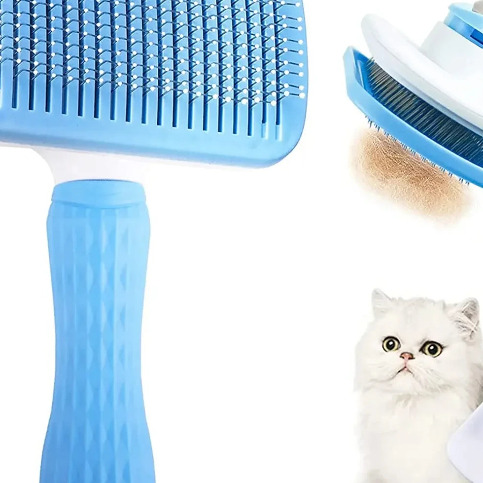 Dog Hair Remover Brush Cat Dog Hair Grooming And Care Comb For Long Hair Dog Pet Removes Hairs Cleaning Bath Brush Dog Supplies
