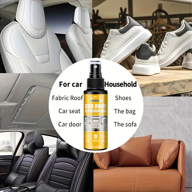 100ml Car Interior Polishing Cleaner, Protective Interior Cleaner, Interior Detailing Spray, Full Car Interior Cleaner, Comprehensive Car Interior Cleaning