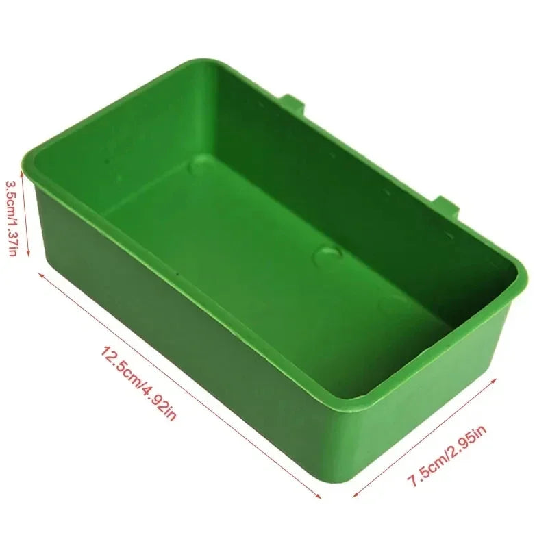 Multifunction Cage Standing Wash Shower Box Bird Toys Pet Bird Cleaning Products Birdcage Bird Food Tray Parrot Bathtub Animal