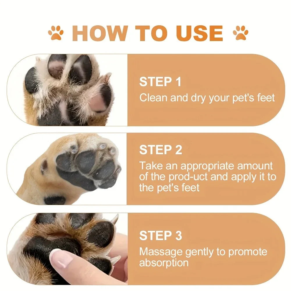 Pet Nose and Foot Moisturizing Cream - Containing Honey and Glycerin Pet Care Sticks, Powerful Moisturizing, Gentle and Non-Irritating, Suitable for Cats and Dogs