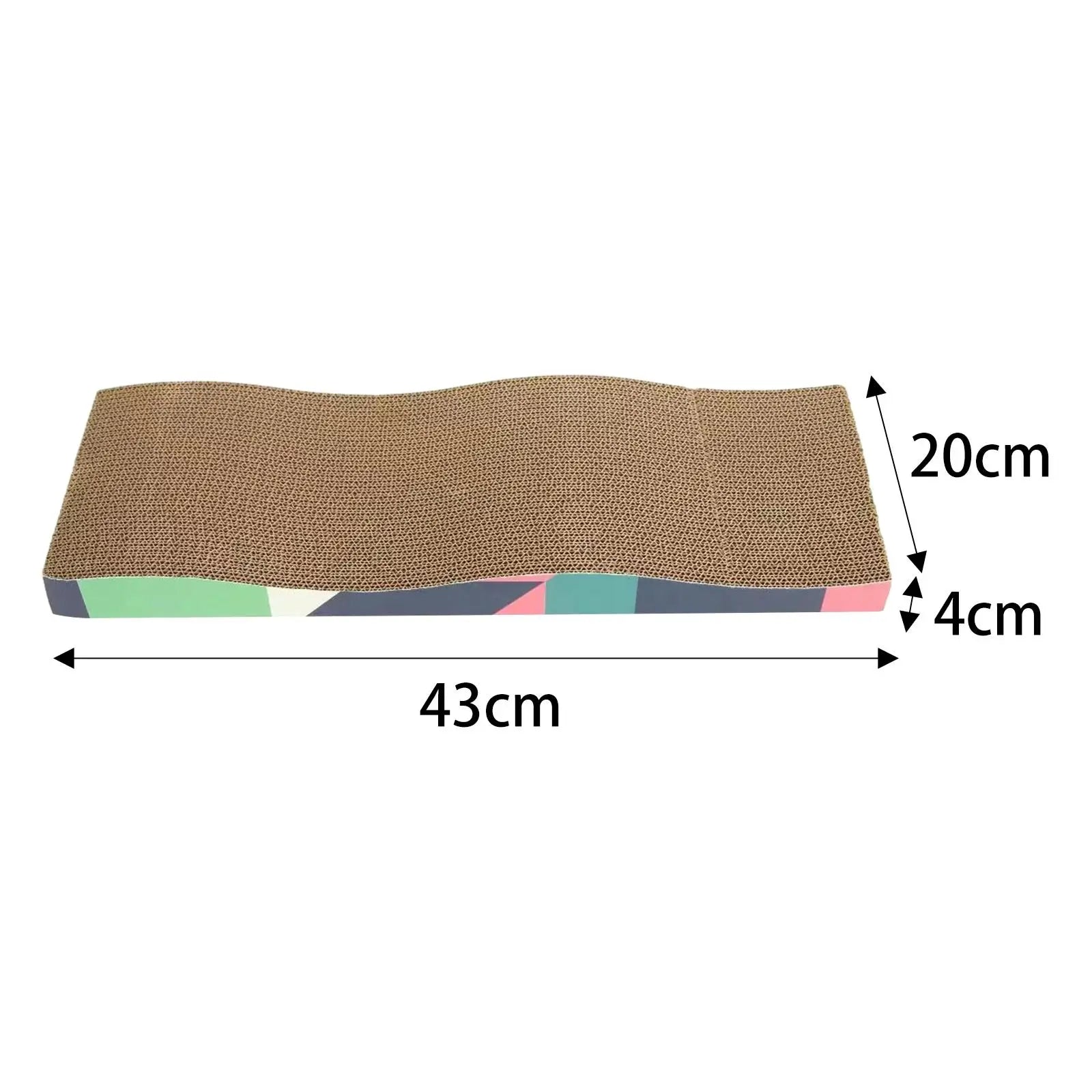 Cat Scratchers Cardboard Cat Scratching Board Durable Grind Claws Corrugated Paper Pets Sofa for Indoor Cats Kittens 고양이 스크래처