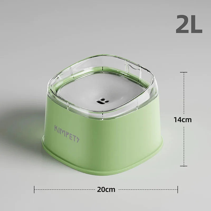 Floating Pet Water Bowl For Dogs Cats No Wet Mouth Anti Splash Portable Comfortable Drinking Non Slip Home Outdoor Use