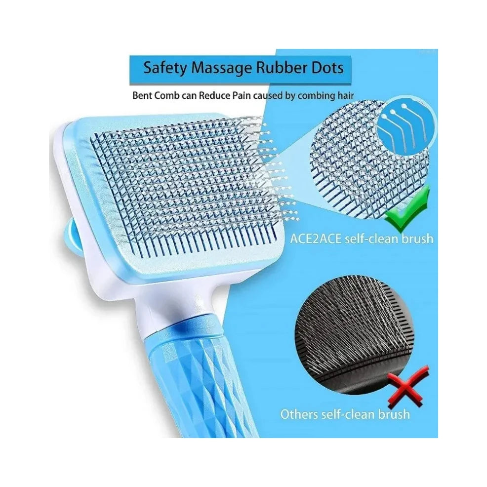 Dog Hair Remover Brush Cat Dog Hair Grooming And Care Comb For Long Hair Dog Pet Removes Hairs Cleaning Bath Brush Dog Supplies