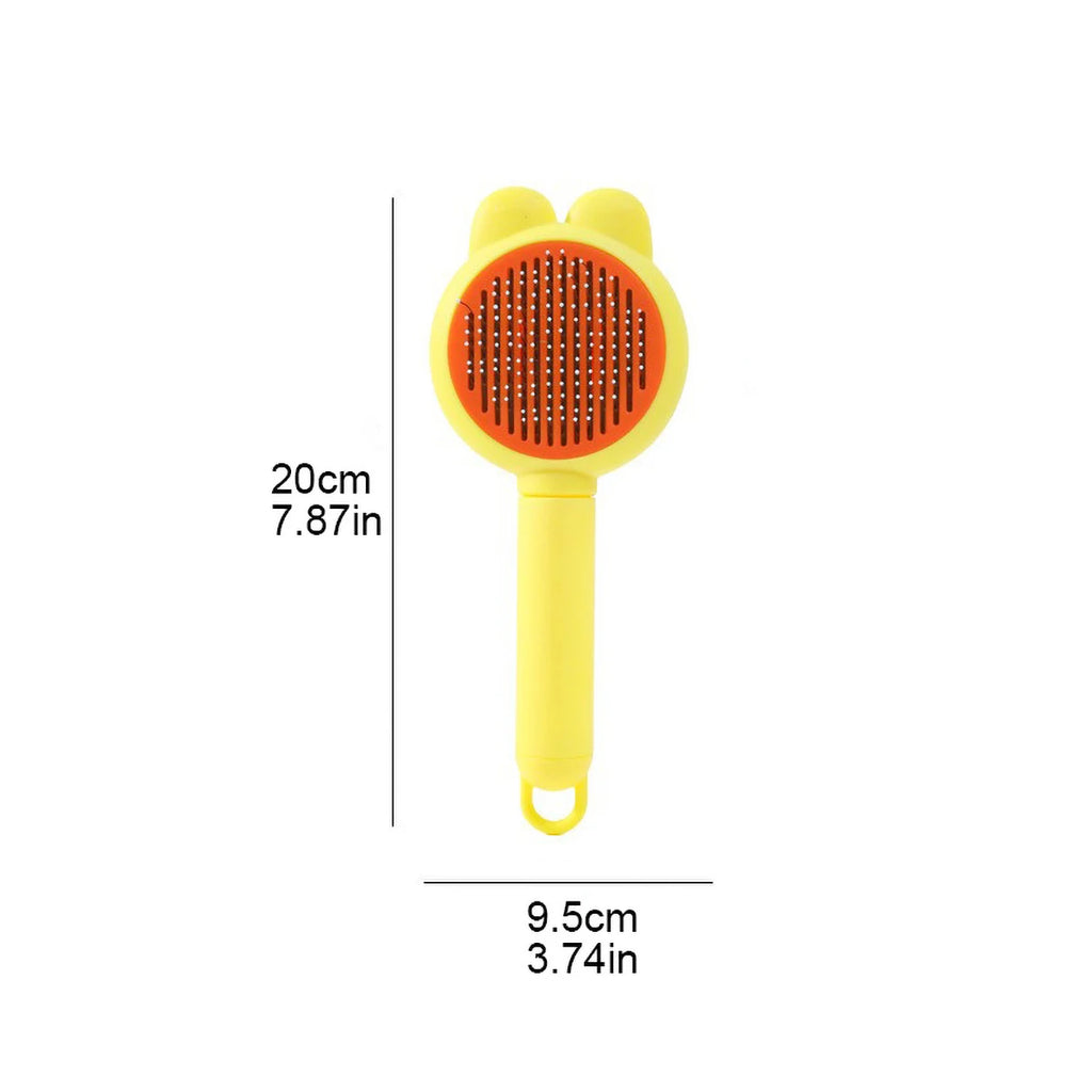 Pet  Hair Removal Cleaning Brushing Comb  One Click Cat Comb Massage Pet Beauty Cat Dog Floating Hair Massage Pet Comb