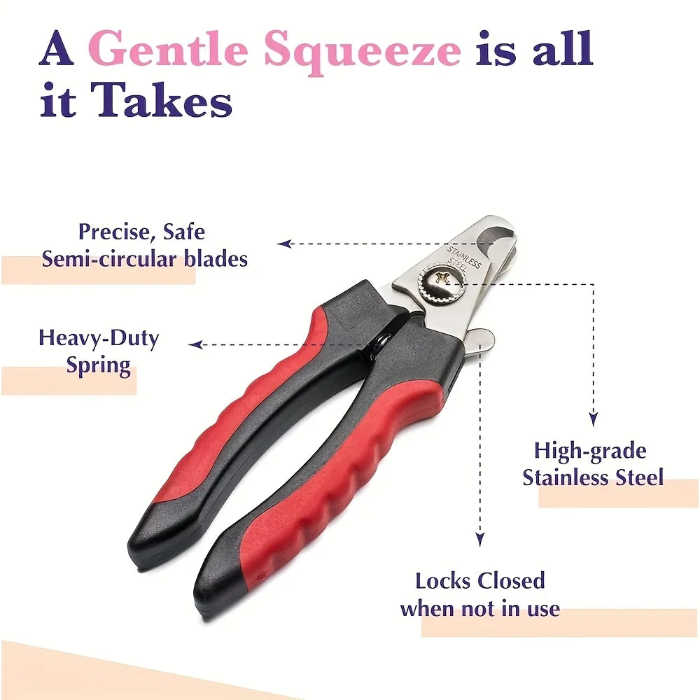 Pet-Specific Nail Clippers, Cat Scissors, Nail Trimming And Manicure Tools, Cat Paw Sets, Pet And Dog Manicure Tools
