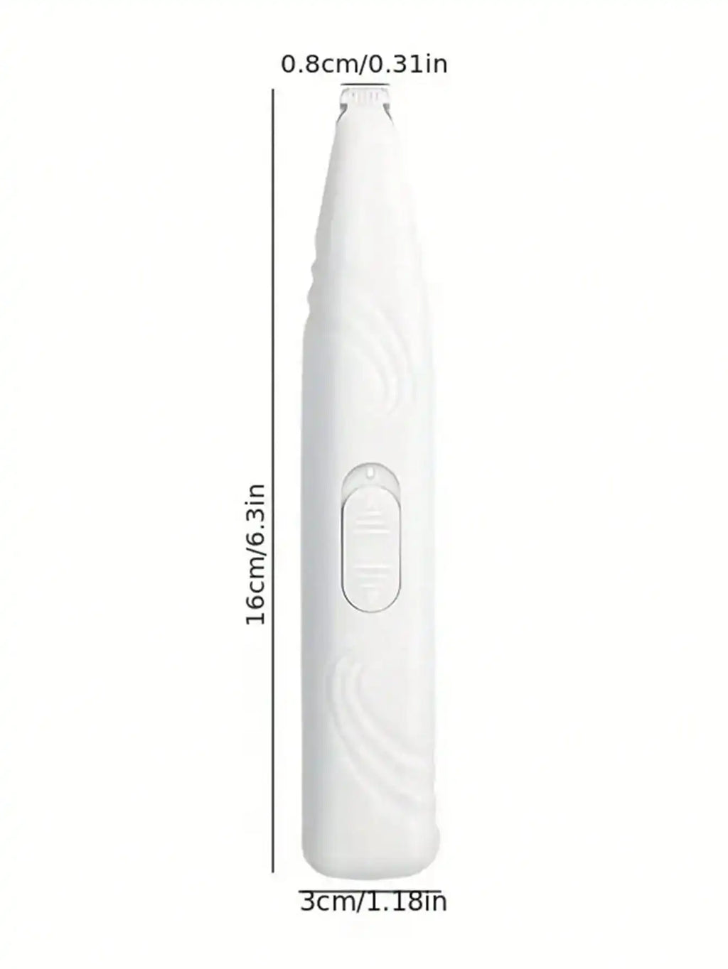 1 non battery pet shaver electric clipper suitable for cats and dogs. It can be used to shave foot hair, buttocks hair, eyes hai