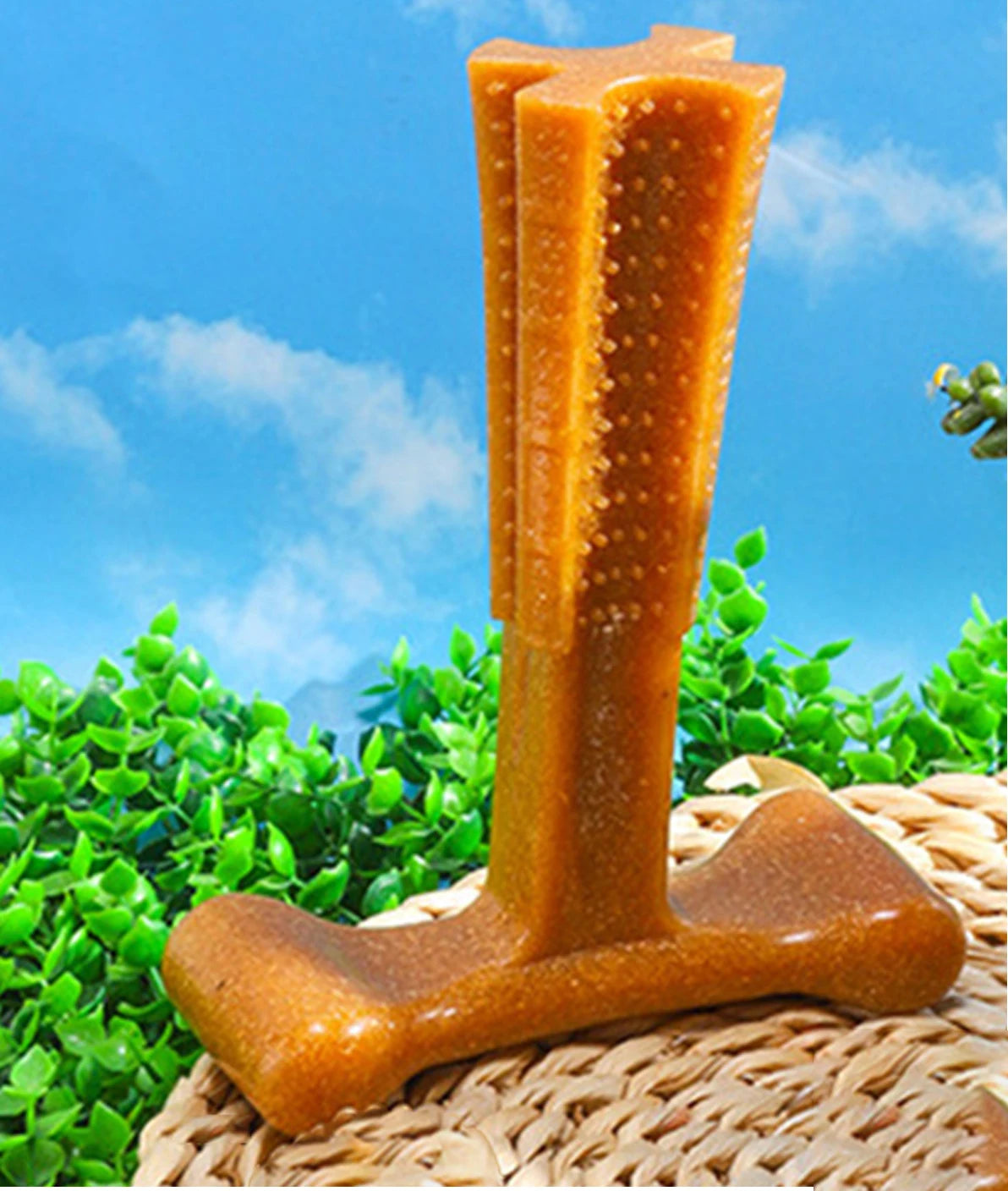 Dog Chew Toys Durable Oral Care Dog Chews Puppy Chew Toys Keep Teeth Clean for Mild Chewing and Teething Teeth Cleaning Toy